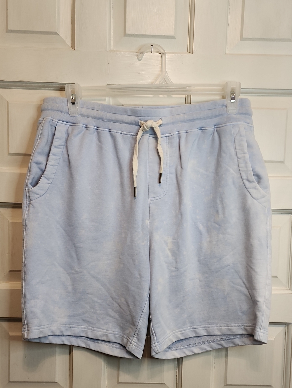 RAILS Light Blue Men's Drawstring Sweat Short 4 Pockets Thick Comfortable Unisex